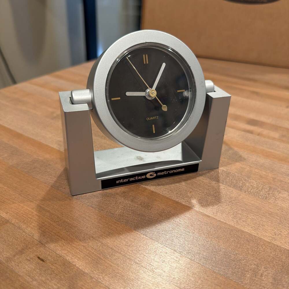 Adjustable Desk Clock Advertising interactive metronome